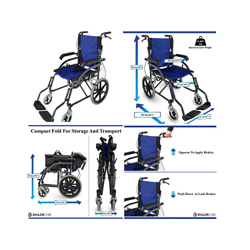 Lightweight Transport Wheelchair