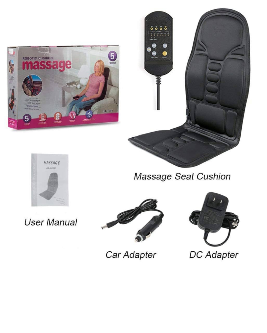 Robotic cushion massager